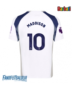 Tottenham Hotspur James Maddison #10 Tricou Fotbal Replică 2025-26 Barbati Acasa